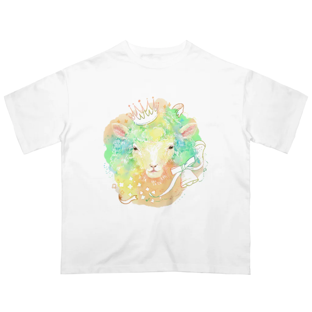 虹ませ商店の星座シリーズ 牡羊座 Oversized T-Shirt