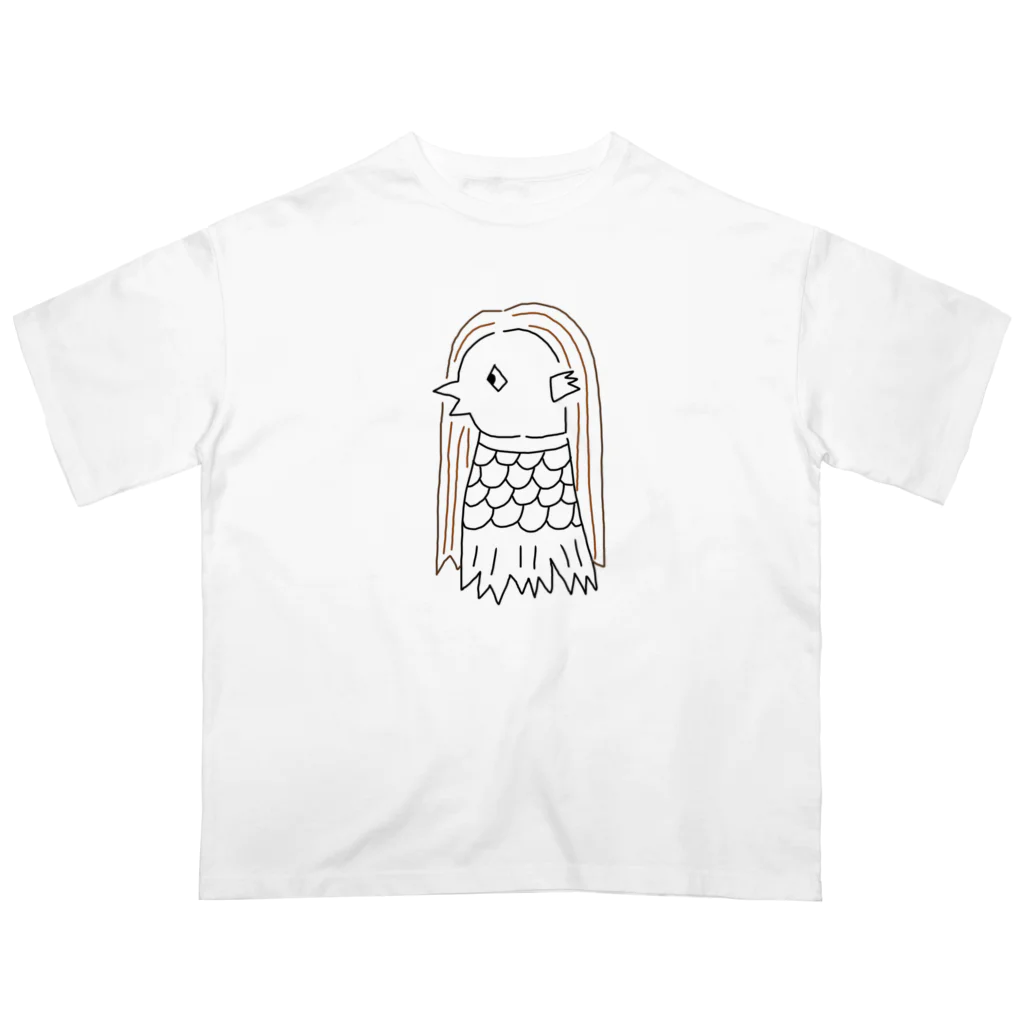 パピピンパピコ🛸🪐の健康アマビエ オーバーサイズTシャツ