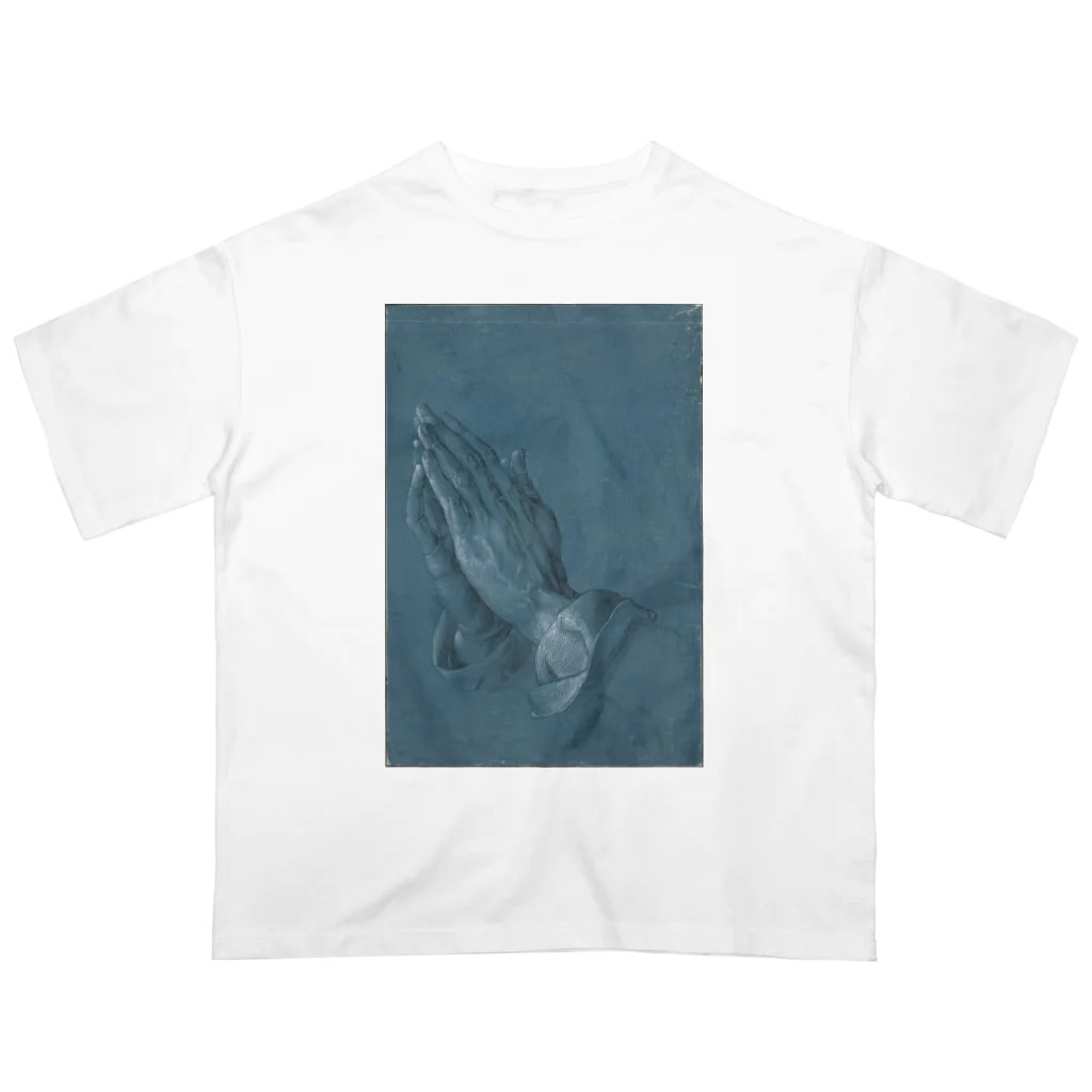 世界美術商店の祈る手 / Praying Hands オーバーサイズTシャツ