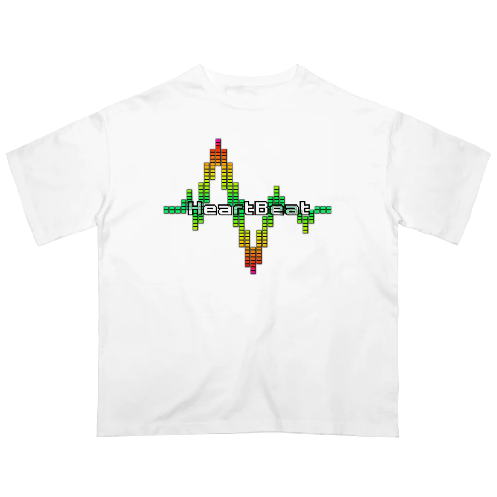 PolarBearLABOのHeartBeat オーバーサイズTシャツ