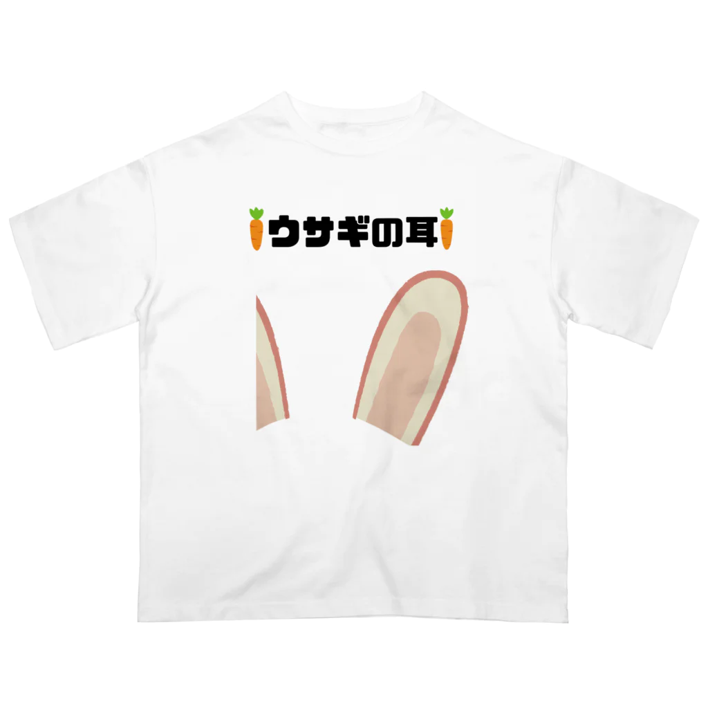 crescentのウサギの耳 オーバーサイズTシャツ