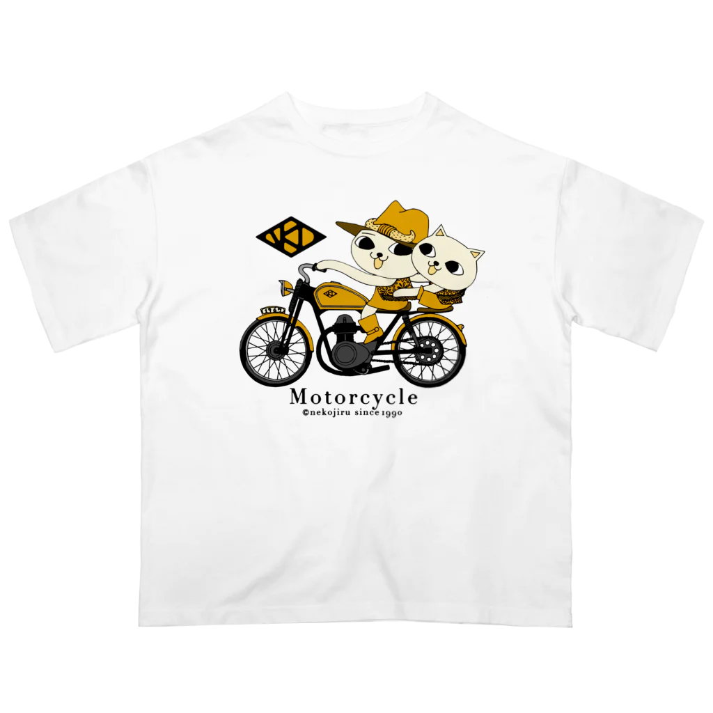 ねこぢるショップのモーターサイクル(オーバーサイズTシャツ) Oversized T-Shirt