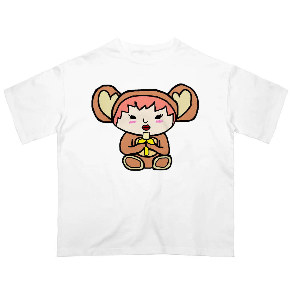 ちゃちゃまるーむのちびっきーなグッズ オーバーサイズTシャツ