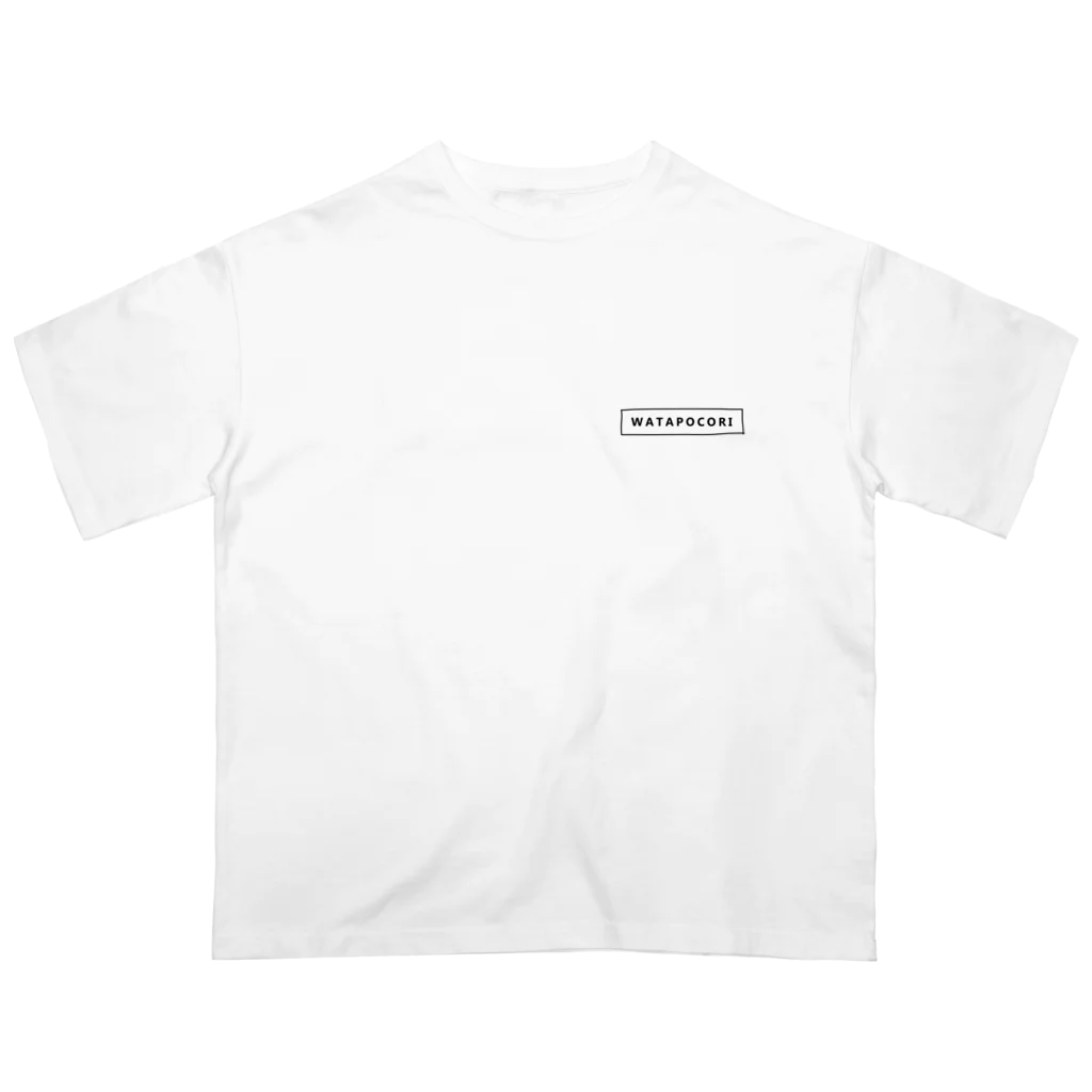 WATAPOCORIのWATAPOCORIオリジナルtシャツ オーバーサイズTシャツ