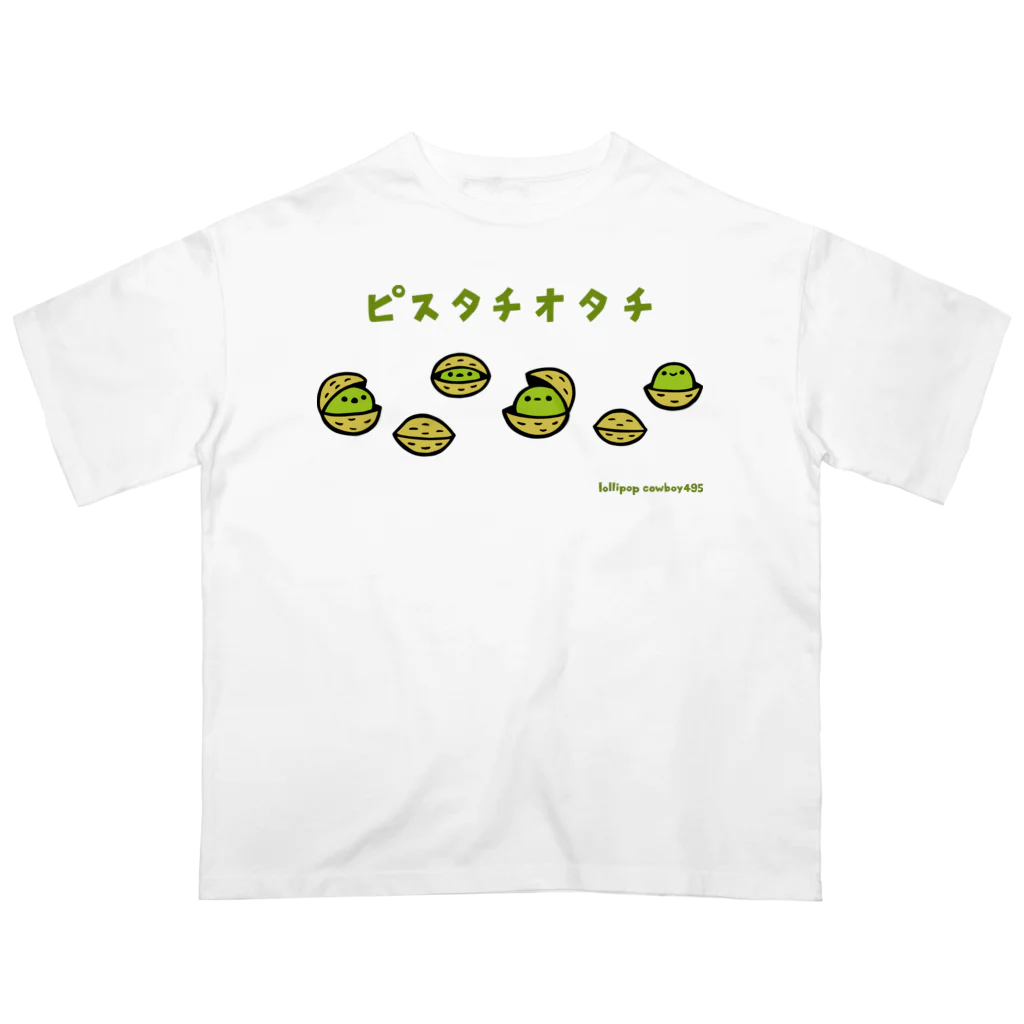 lollipop cowboyのピスタチオタチ Oversized T-Shirt