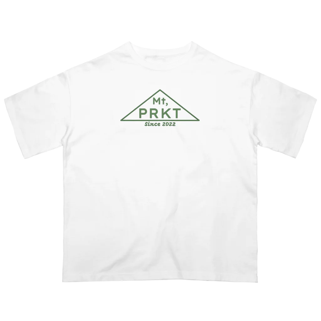 プリケツマウン店のMt,PRKTロゴ　1st Anniversary　白 Oversized T-Shirt