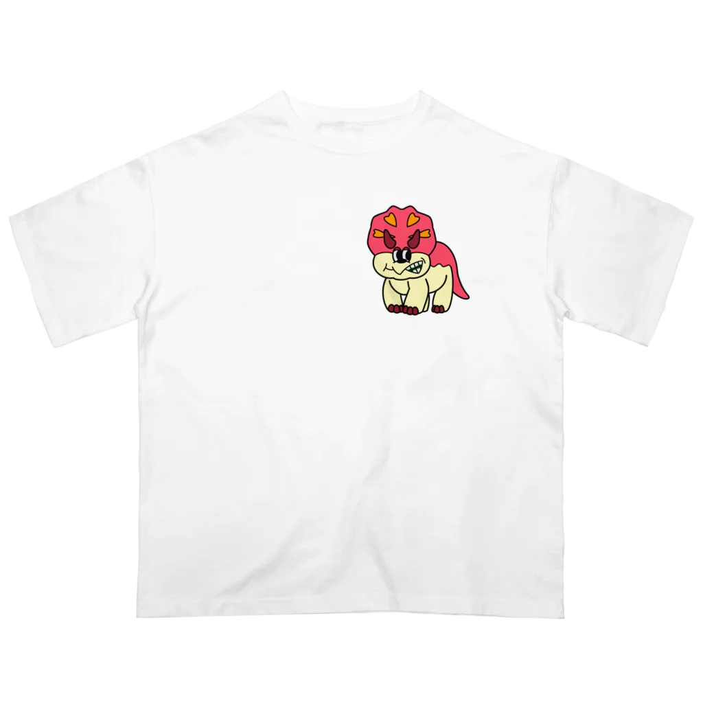 PONPON STUDIOのブル［PONPON FRIENDS SERIES］ オーバーサイズTシャツ