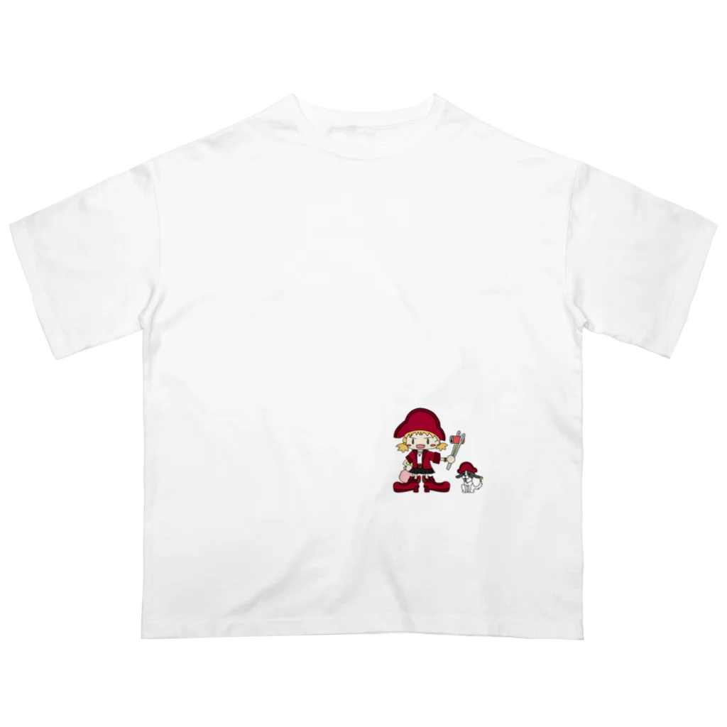 ソロ☠️ゴミ拾い海族団のニコ＆コピ オーバーサイズTシャツ