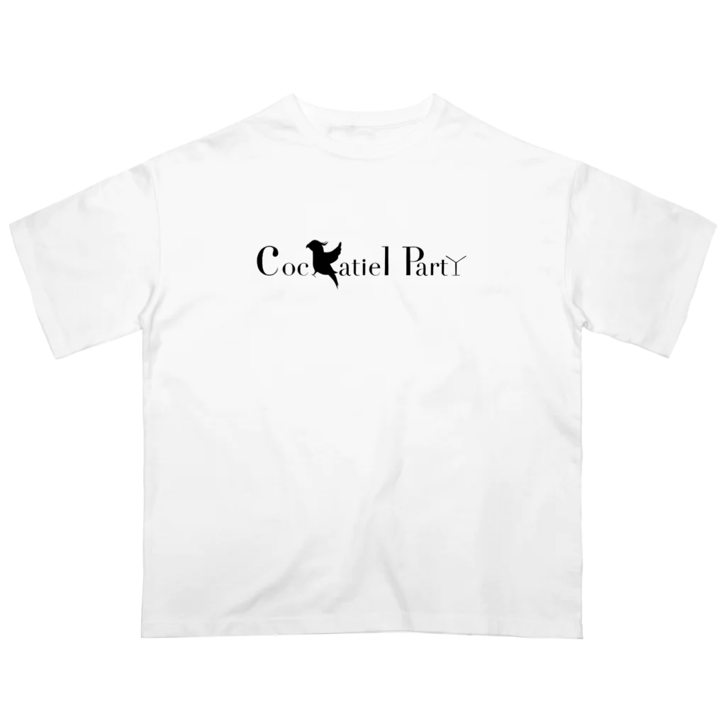 Cockatiel PartYのOH!CAME!OKAME!なオカメインコtシャツ オーバーサイズTシャツ