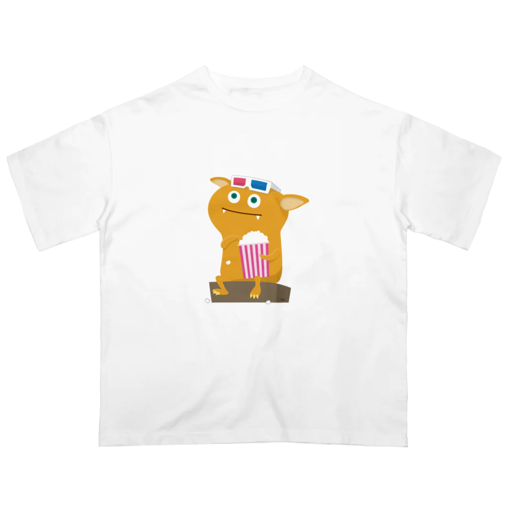 neuneu nennenのポップコーンモンスター Oversized T-Shirt