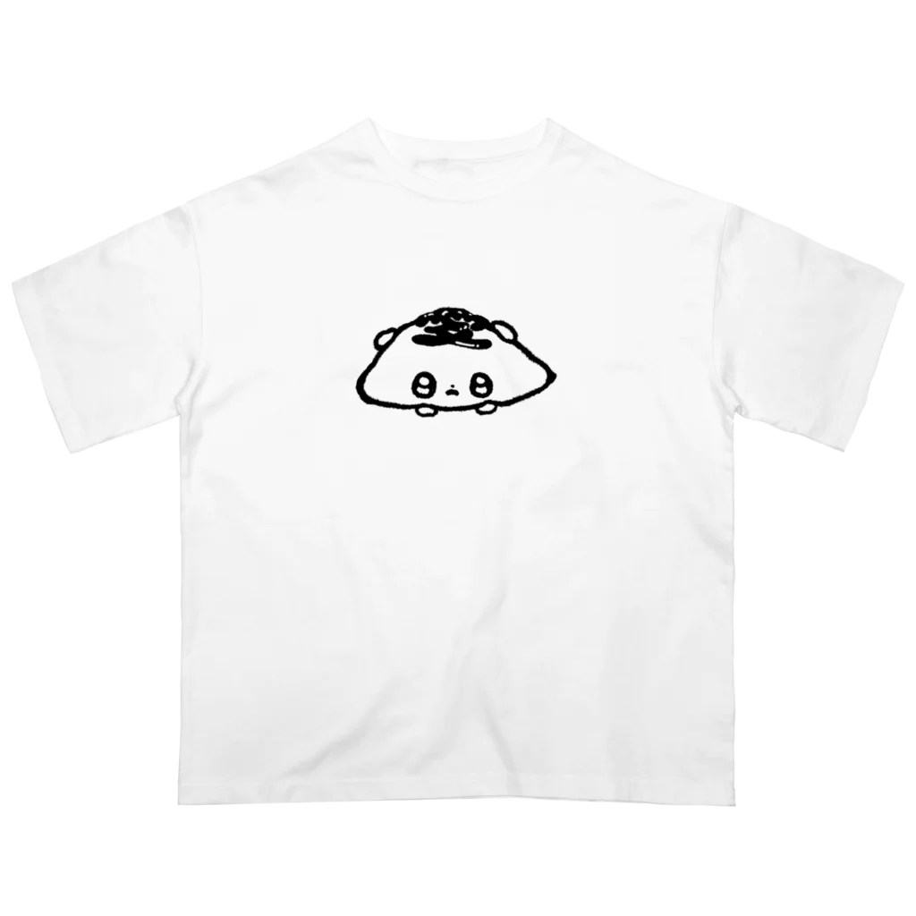 shidaの【ちっちゃめ】オムライスの妖精ムライちゃんTシャツ オーバーサイズTシャツ