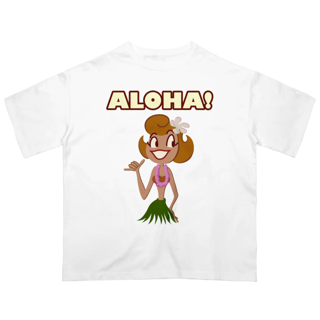 PPBOBBY13のALOHA Hula Girl Oversized T-Shirt