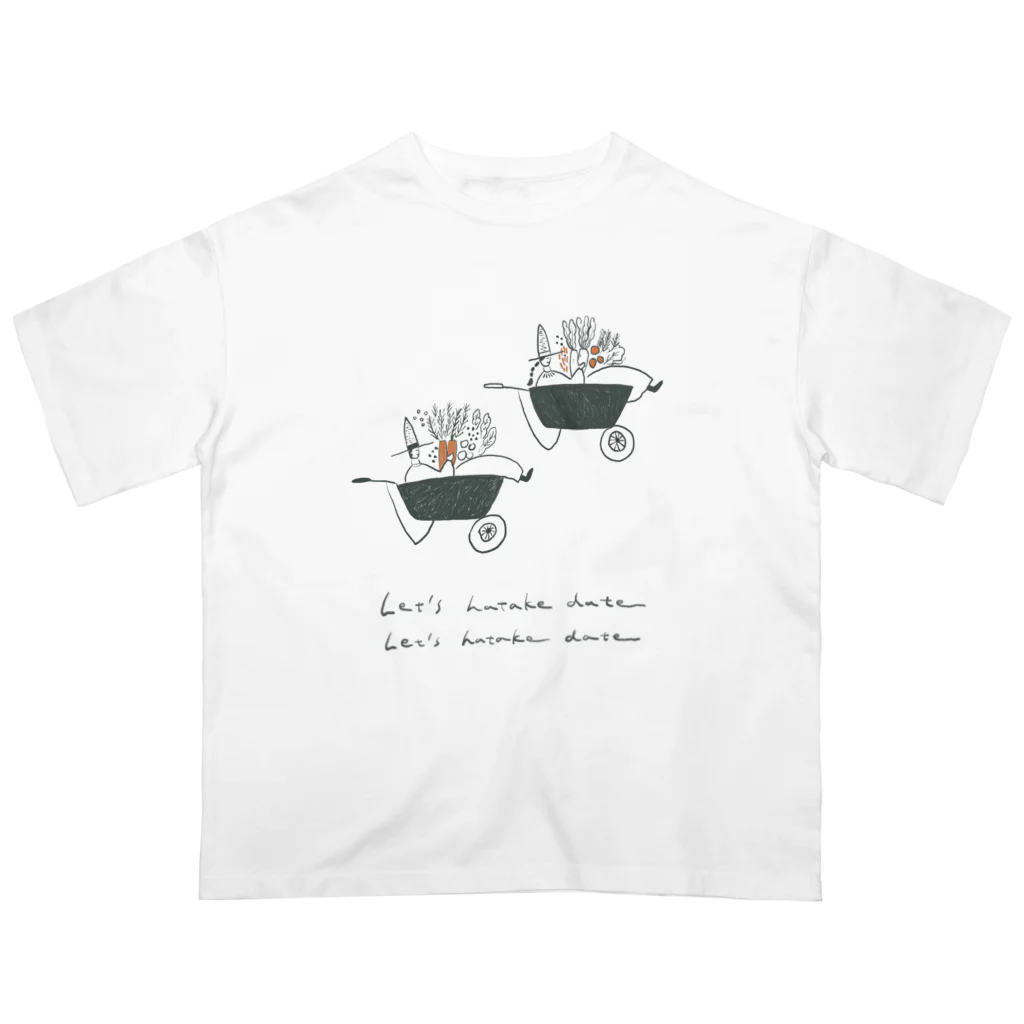 zaza_shopの畑デートしよっ。 Oversized T-Shirt