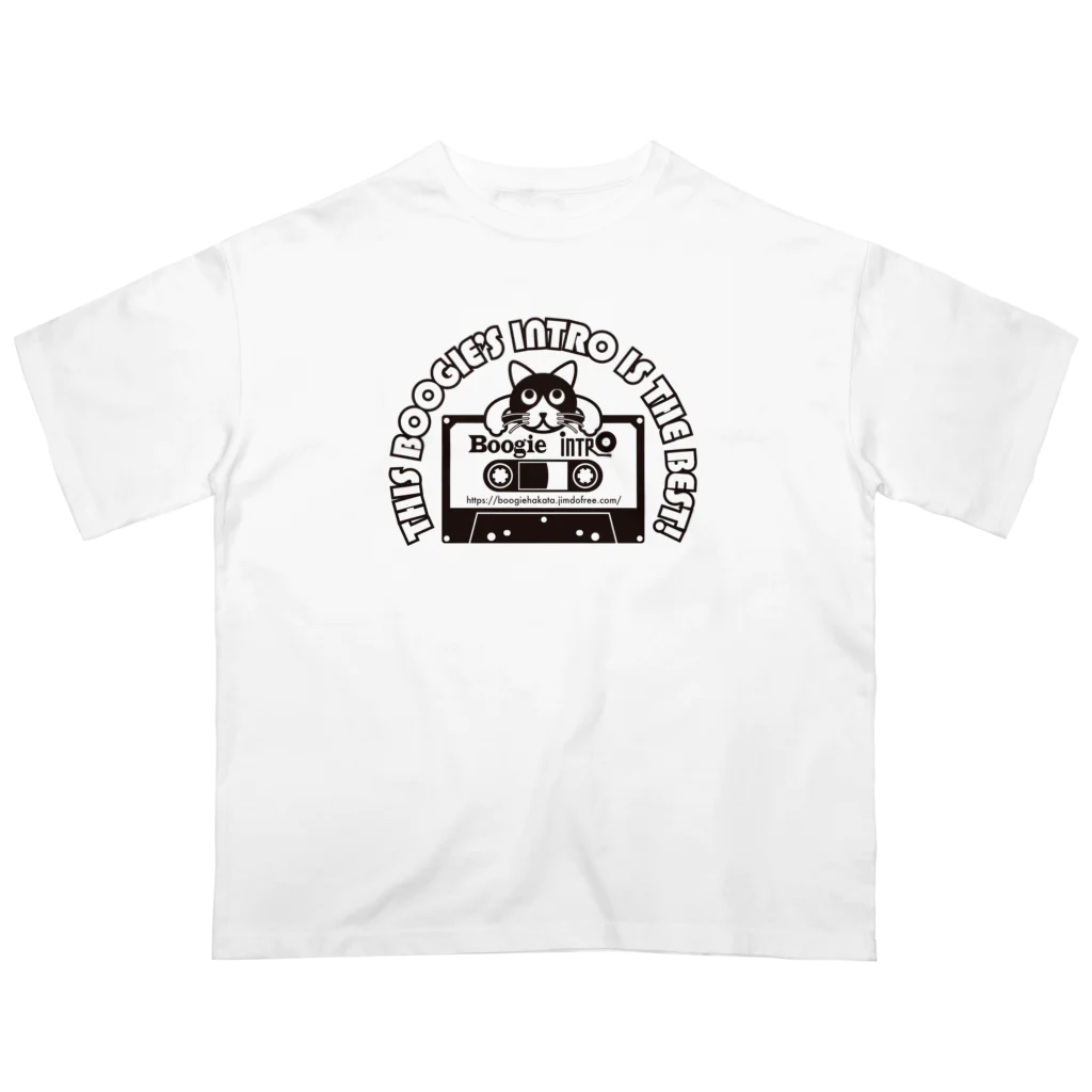 音楽酒場 ブギの猫カセット2023 Oversized T-Shirt