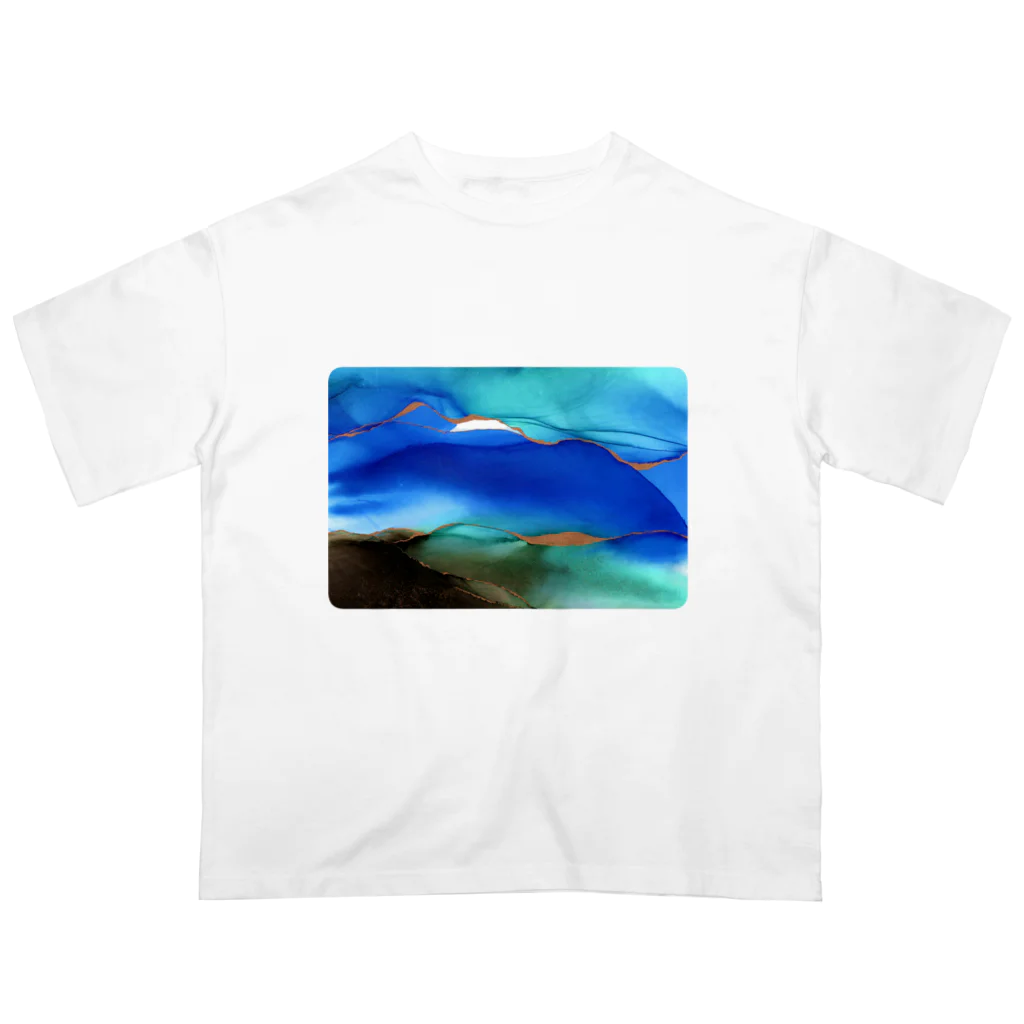 Kuku-inkartの風波 Oversized T-Shirt