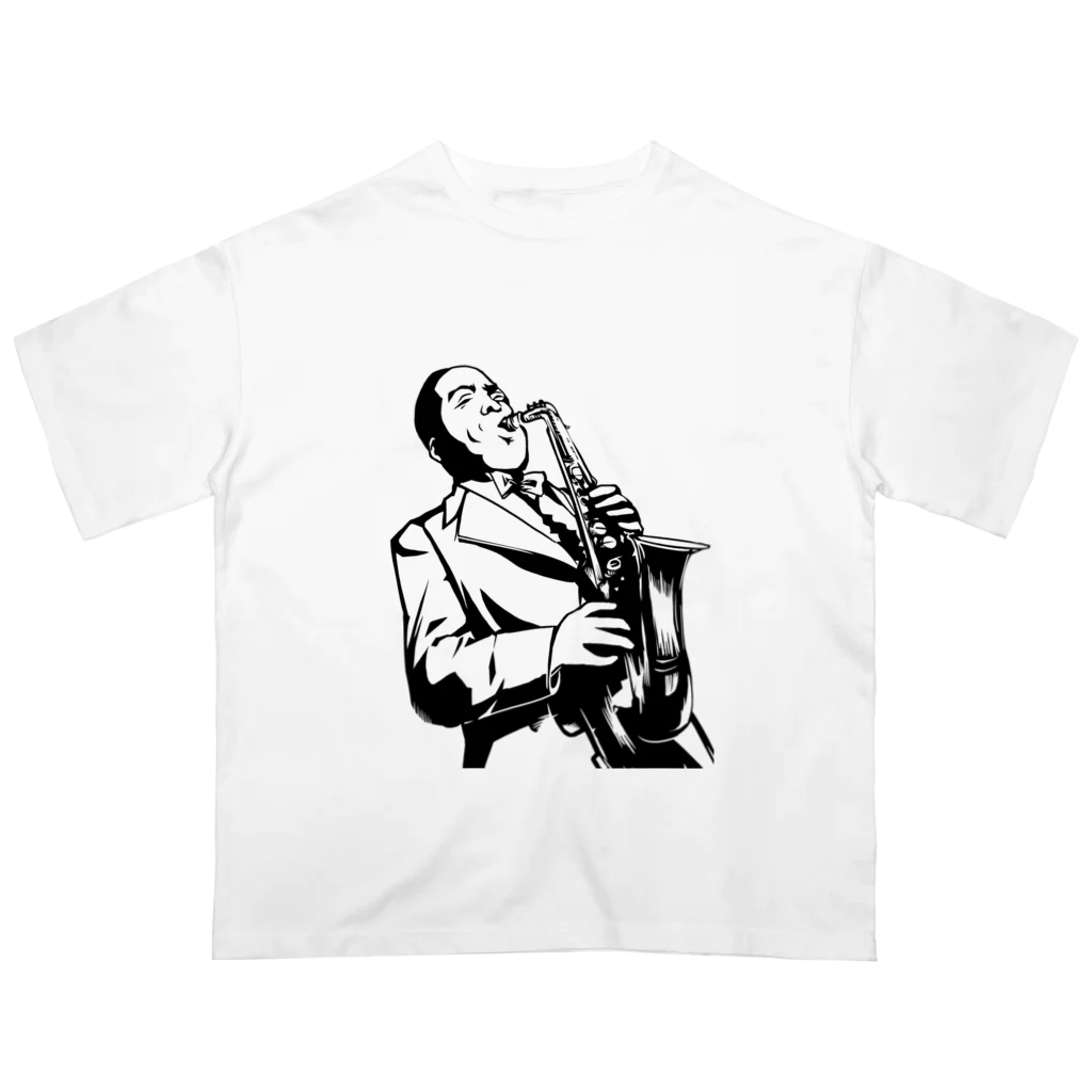 yukikazemoriの【JAZZ】Tシャツ Oversized T-Shirt