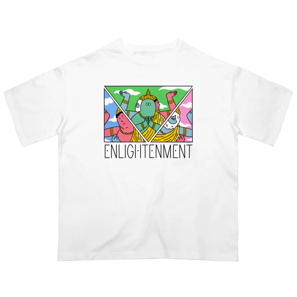 仕事と育児の隙間からのENLIGHTENMENT オーバーサイズTシャツ