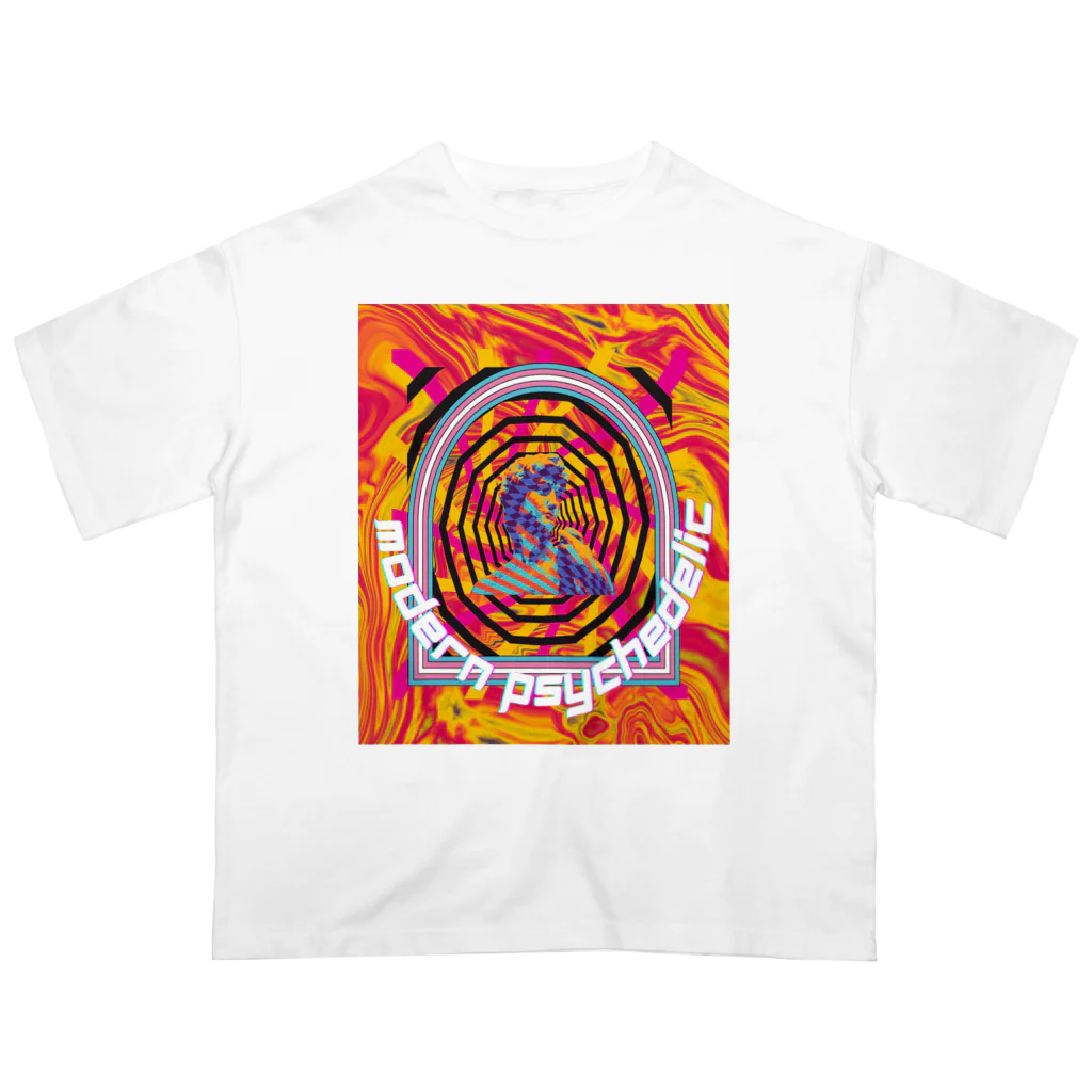 Modern PsychedelicのModern Psychedelicロゴ オーバーサイズTシャツ