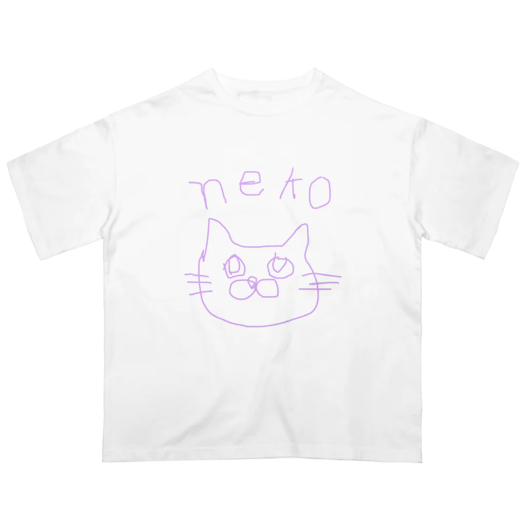 ゆるデザイン shopのゆるにゃんこ Oversized T-Shirt