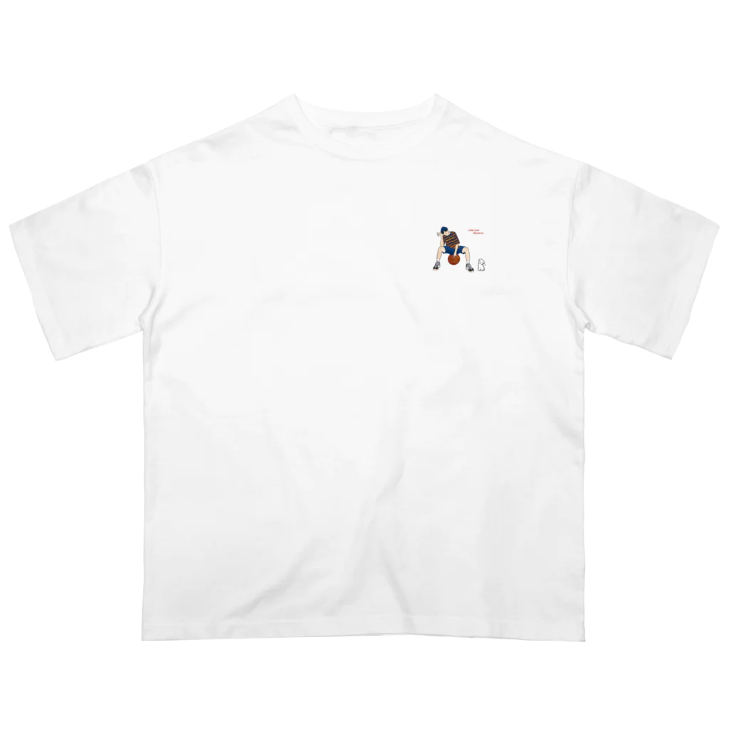 nicoharuのBasketball boy オーバーサイズTシャツ