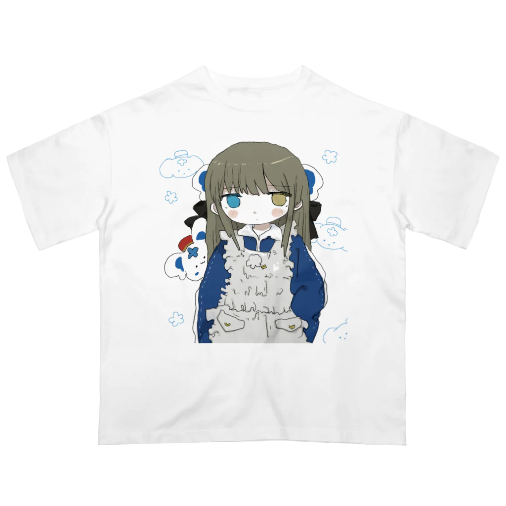 沈黙のもくもく オーバーサイズTシャツ