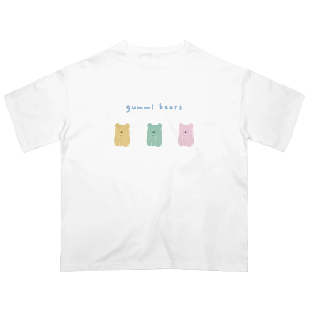 片渕 ゆりのgummi bear オーバーサイズTシャツ