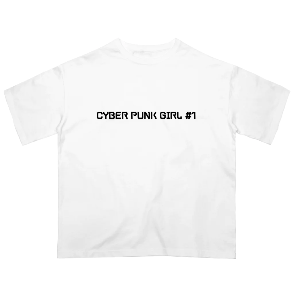 CYBER PUNK GIRLSのCYBER PUNK GIRL#1 オーバーサイズTシャツ