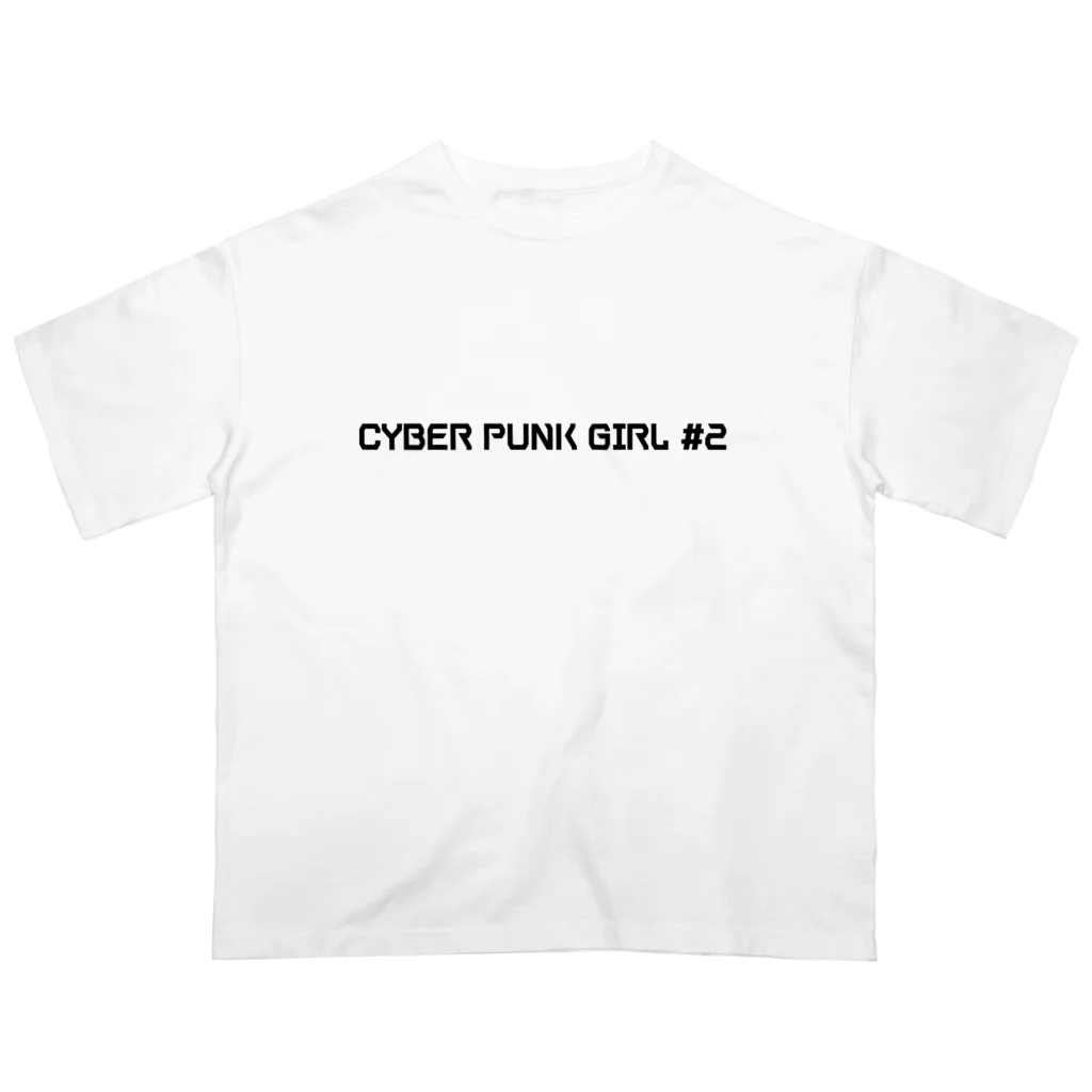 CYBER PUNK GIRLSのCYBER PUNK GIRL#2 オーバーサイズTシャツ