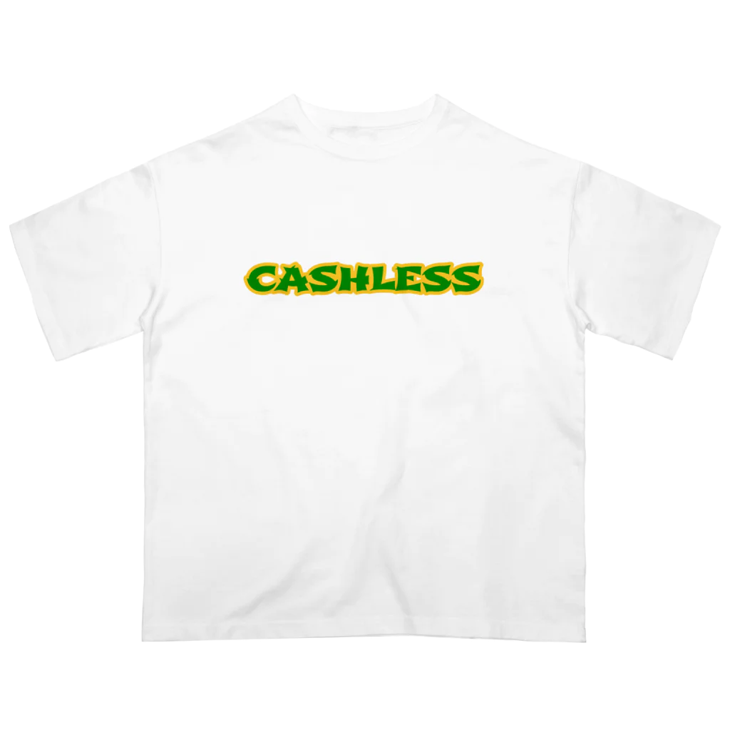 何か食べたいのcashless オーバーサイズTシャツ