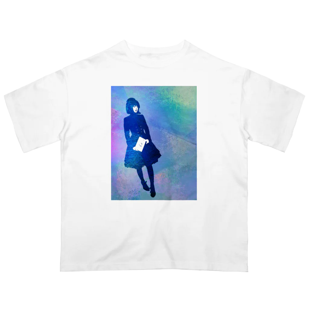 technophilia philosophyの文学少女 - literature girl - Oversized T-Shirt