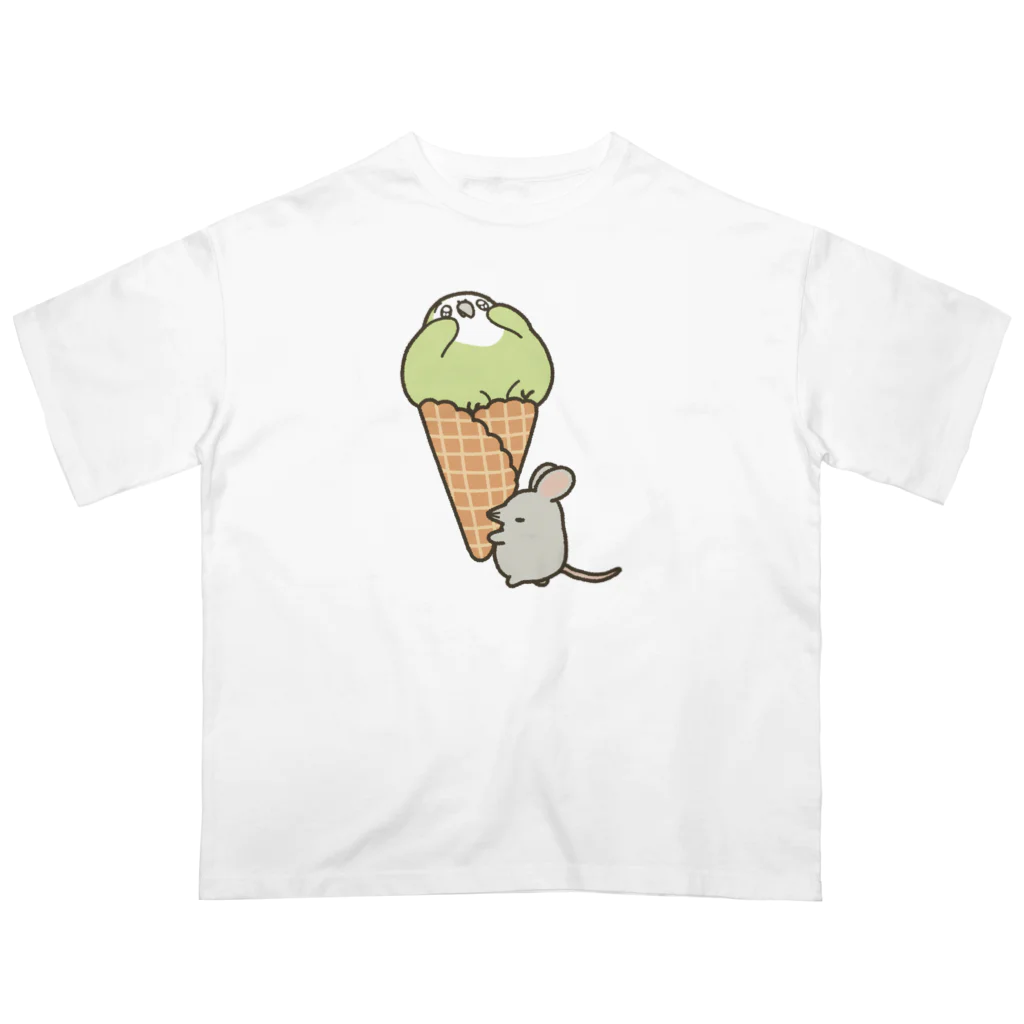 カカポのかぽぽのメロン味 オーバーサイズTシャツ