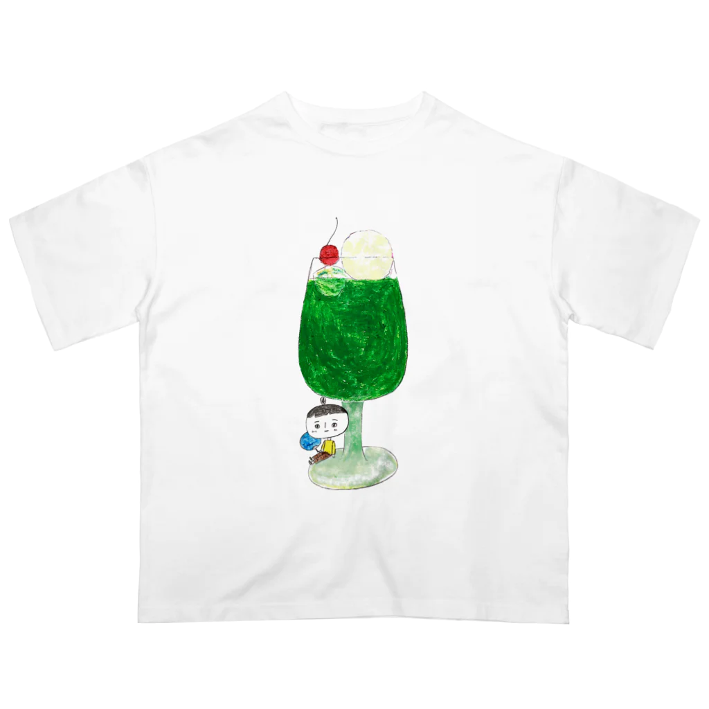 iii sum+ illustrationのmelon soda Oversized T-Shirt