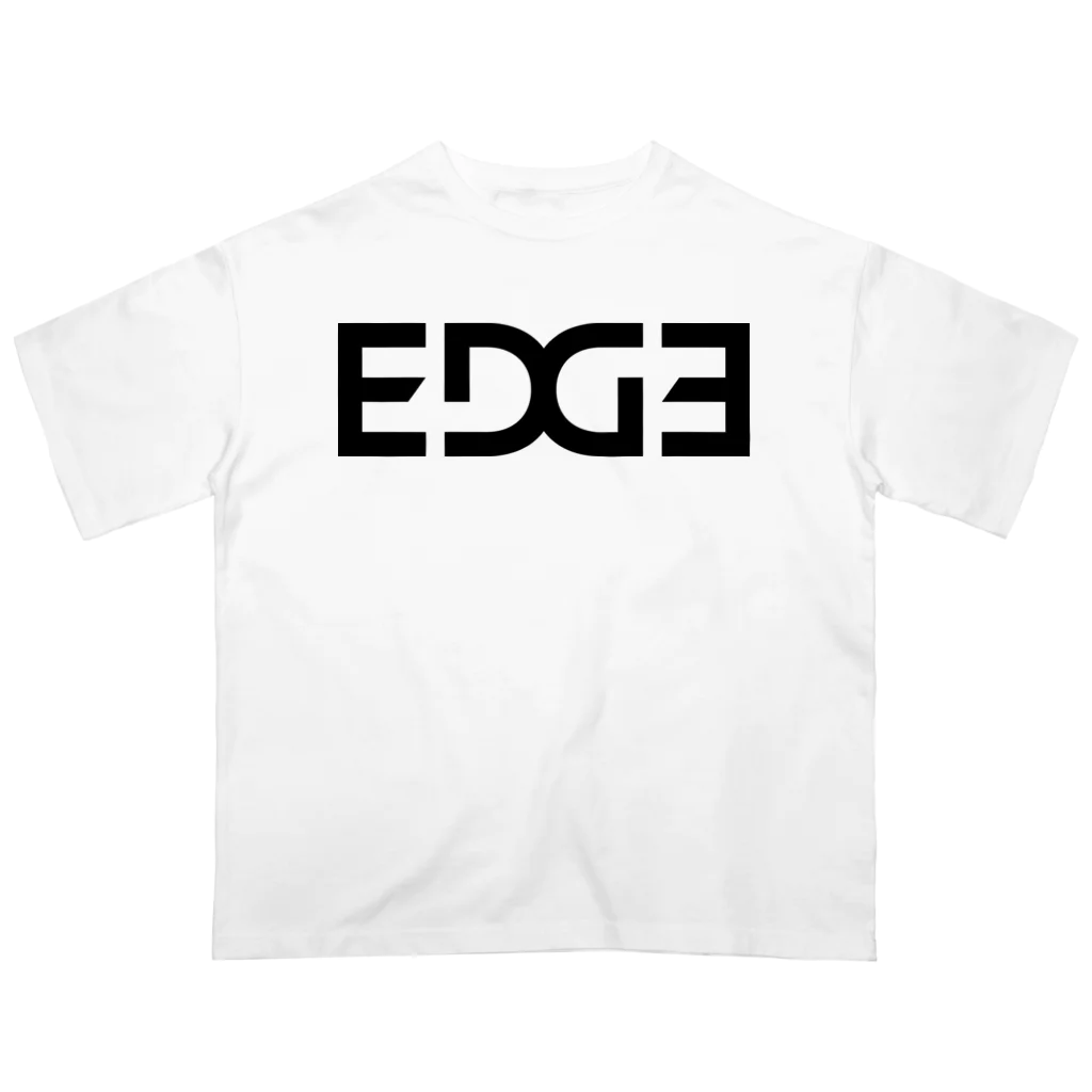 hakonedgeのEDGE(BLACK) オーバーサイズTシャツ