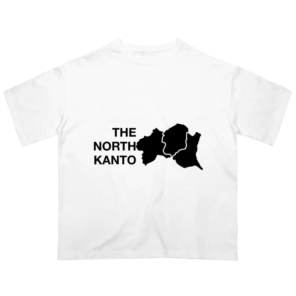 ちくわぶSHOPの北関東【THE NORTH KANTO】 オーバーサイズTシャツ