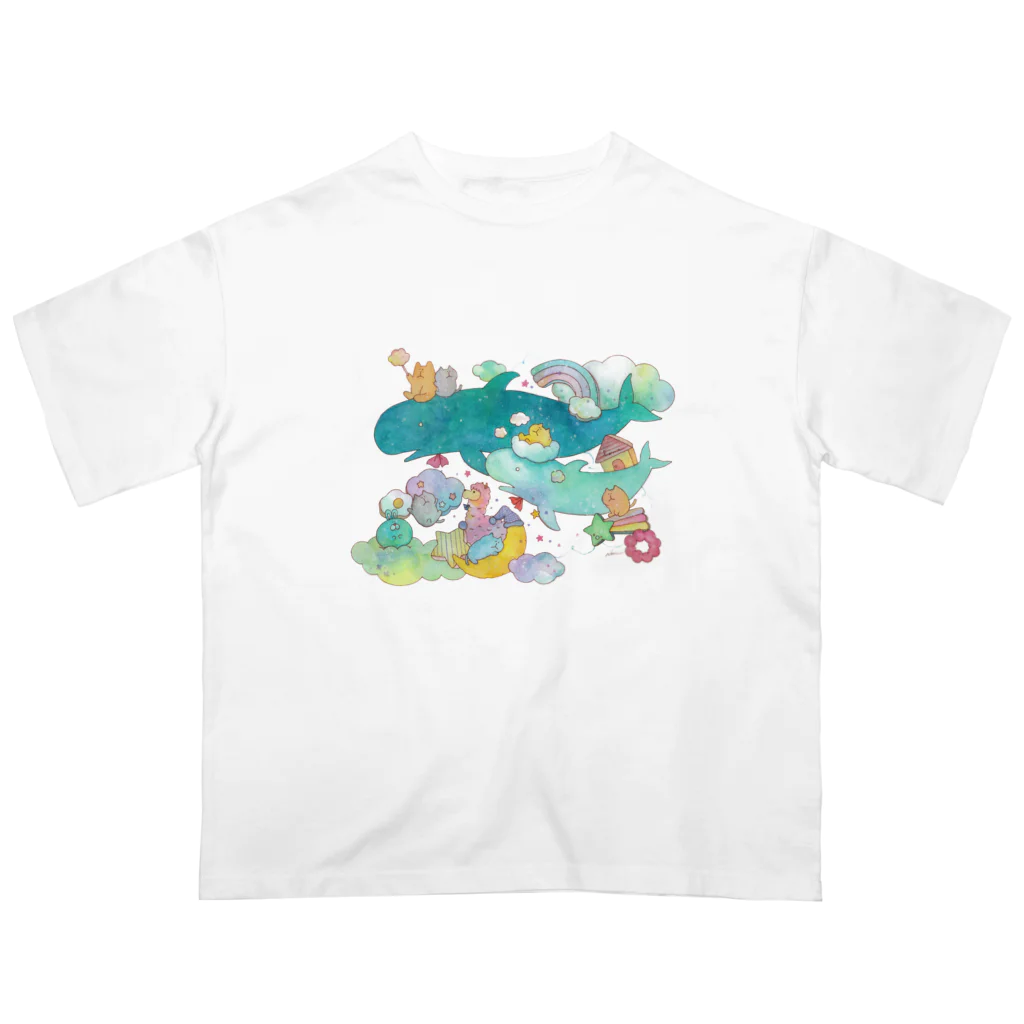 NONKI NIKKIのオキゴンドウの夢 オーバーサイズTシャツ