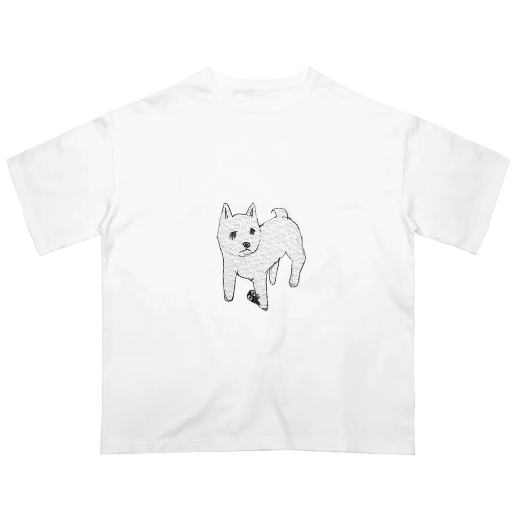 Q spaceのせつないぬ Oversized T-Shirt