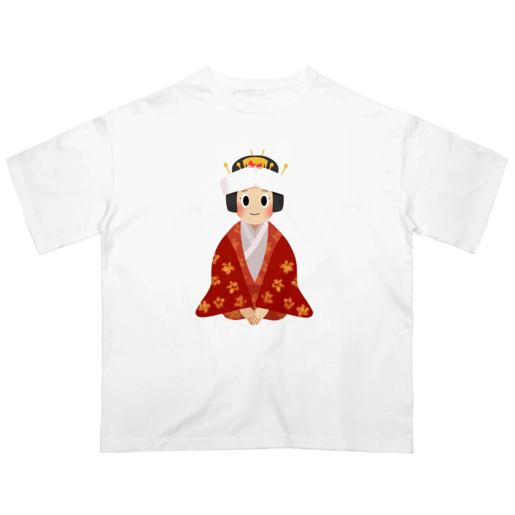 Mashiro2023の和装の花嫁 Oversized T-Shirt