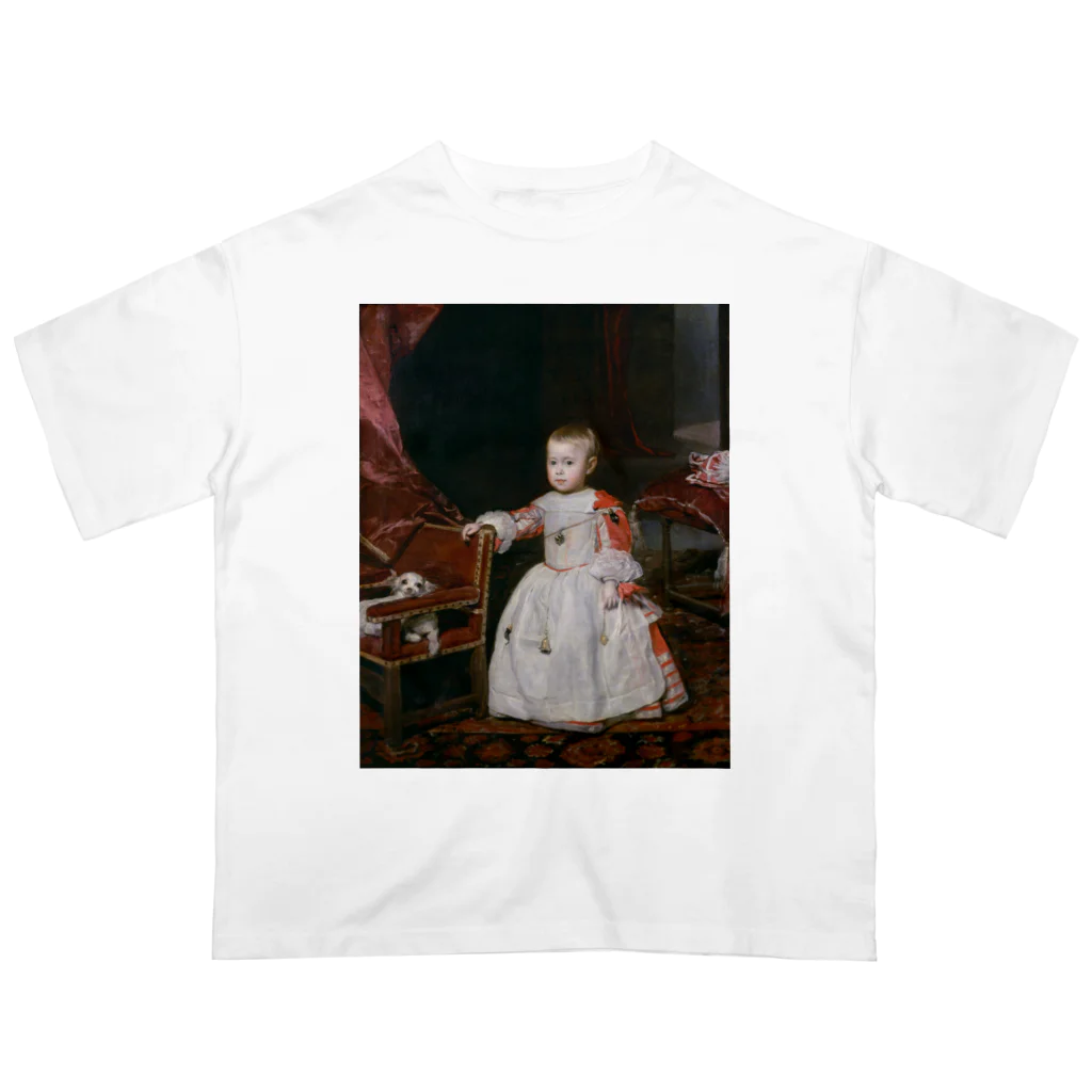 世界美術商店の皇太子フェリペ・プロスぺロの肖像 / Portrait of Prince Philip Prospero Oversized T-Shirt