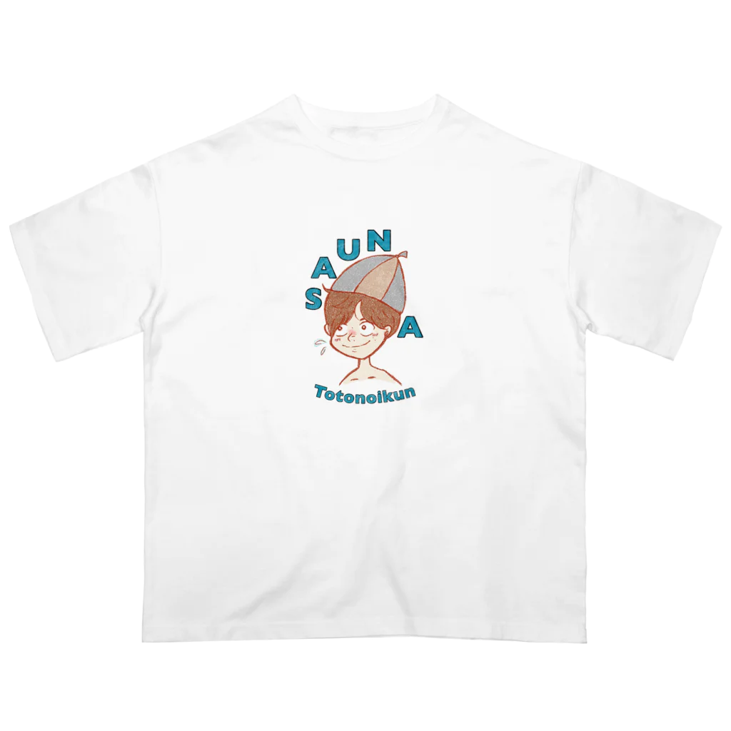 整いくんのサウナ　整いくん Oversized T-Shirt