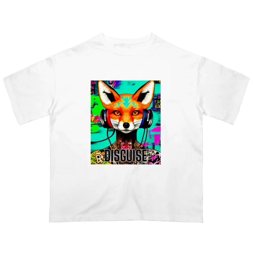 Sawajin Art CollectionのDISGUISED FOX #1 オーバーサイズTシャツ