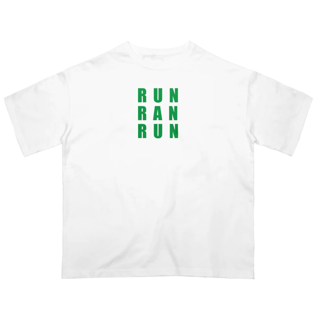 mahangのRUN RAN RUN オーバーサイズTシャツ