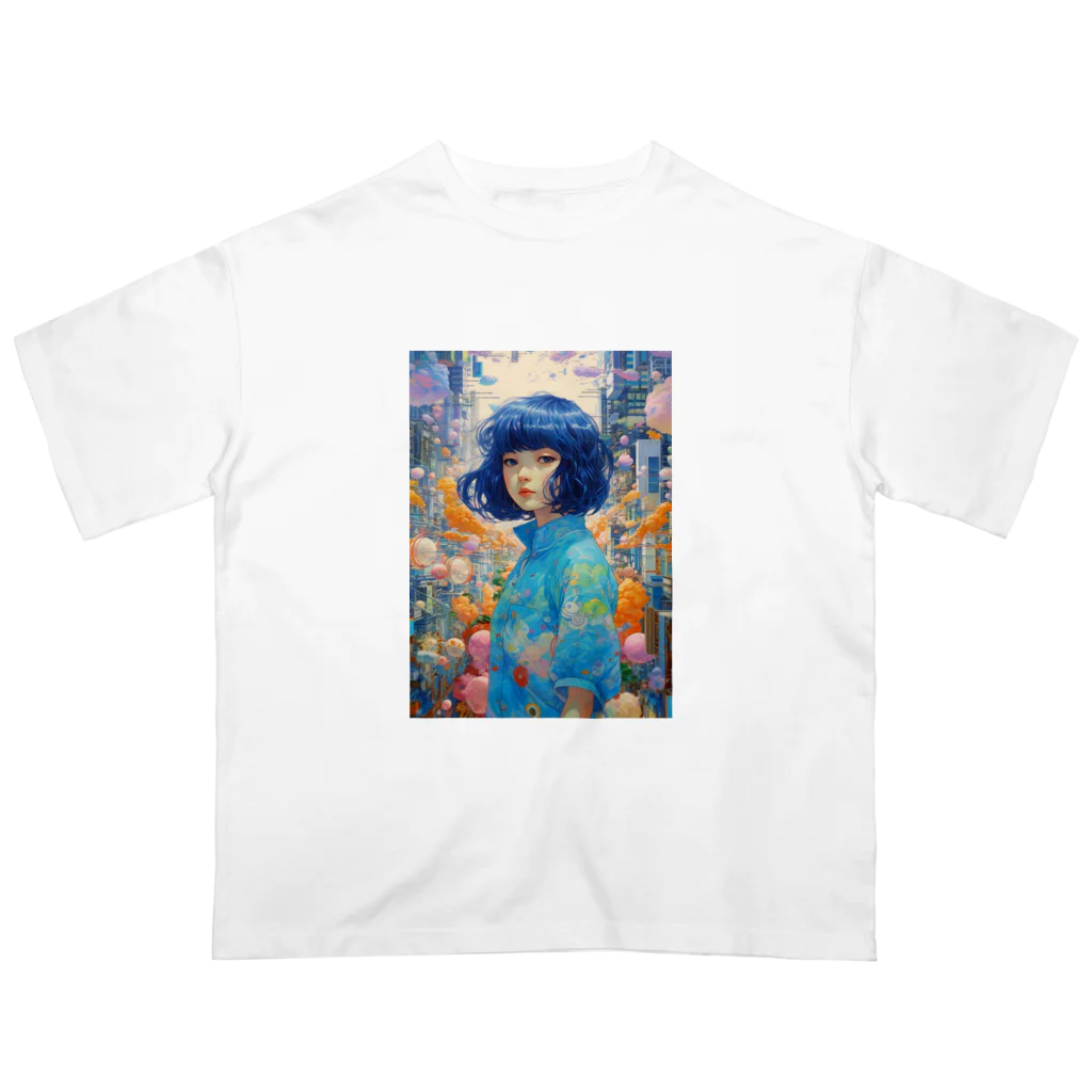 雲外の異世界カノジョ4 Oversized T-Shirt