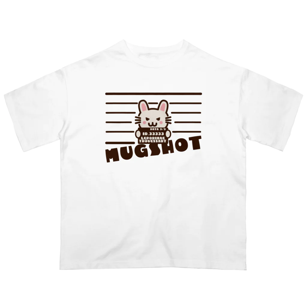 楽猫楽描しげ屋のMUGSHOT２ Oversized T-Shirt