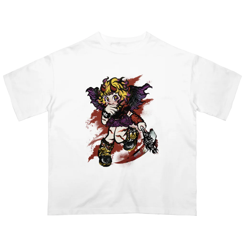 Oddsのdevil オーバーサイズTシャツ