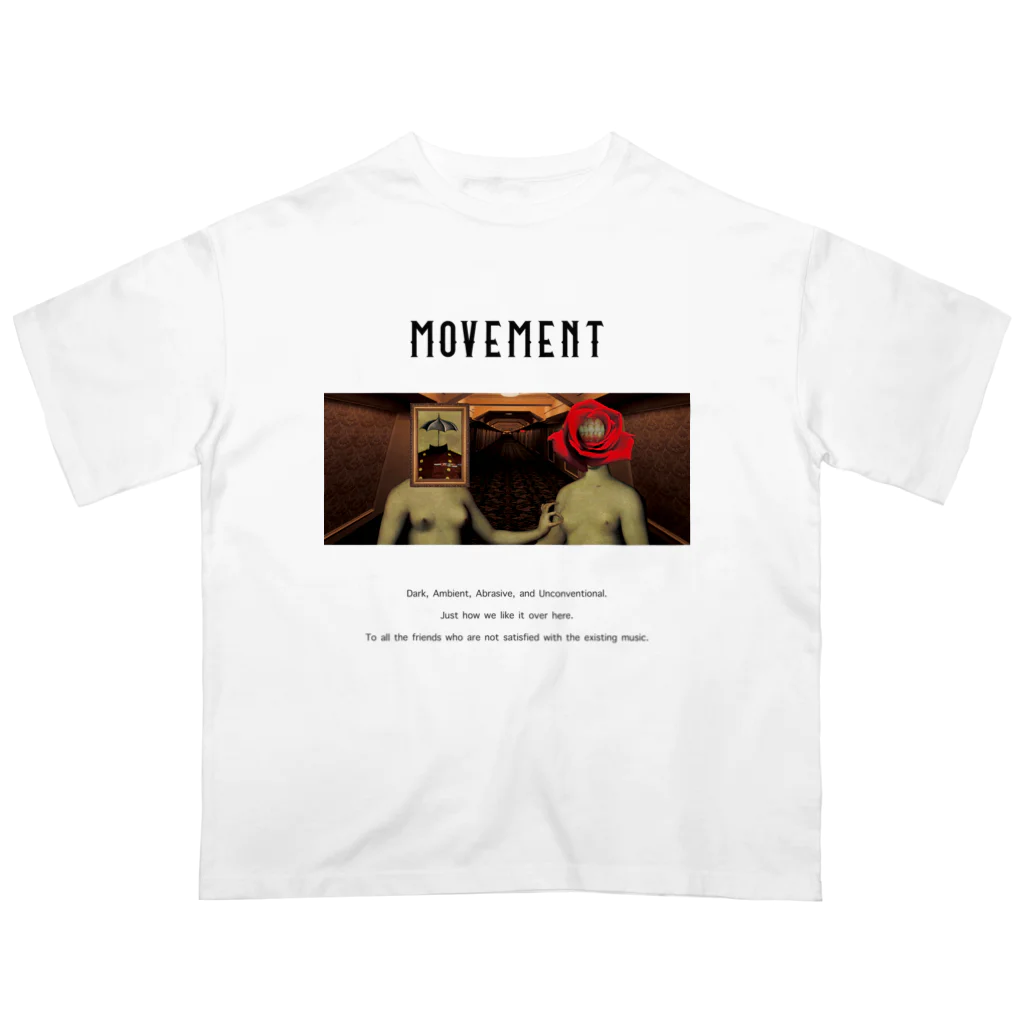 404 Art WorksのMOVEMENT オーバーサイズTシャツ