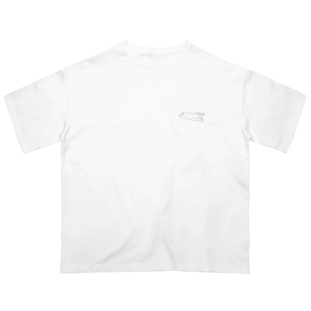 nIwa 魚とハイカラ和食のnIwa neko label オーバーサイズTシャツ