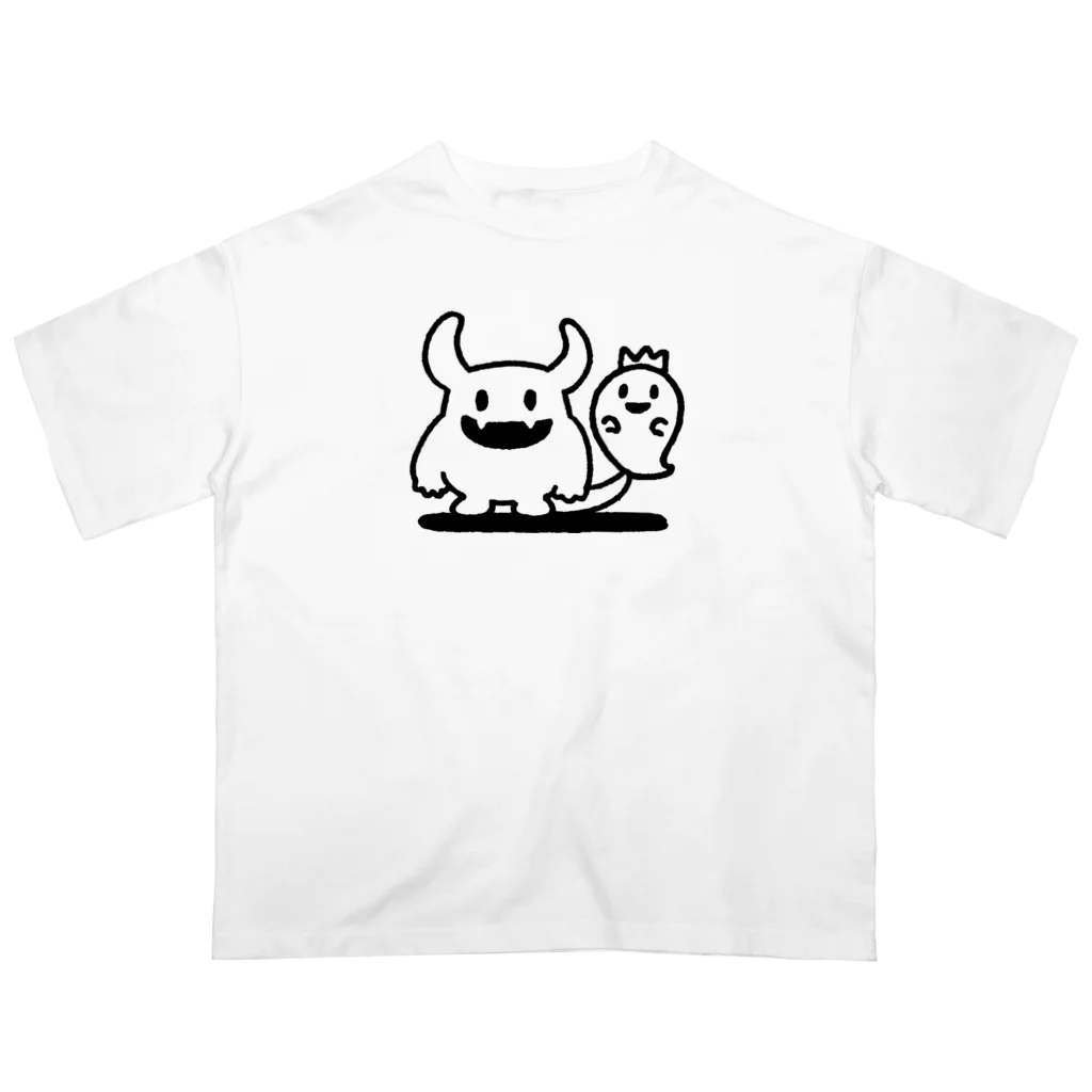 ぼくとおばけとかいじゅうとのぼくとおばけとかいじゅうと オーバーサイズTシャツ