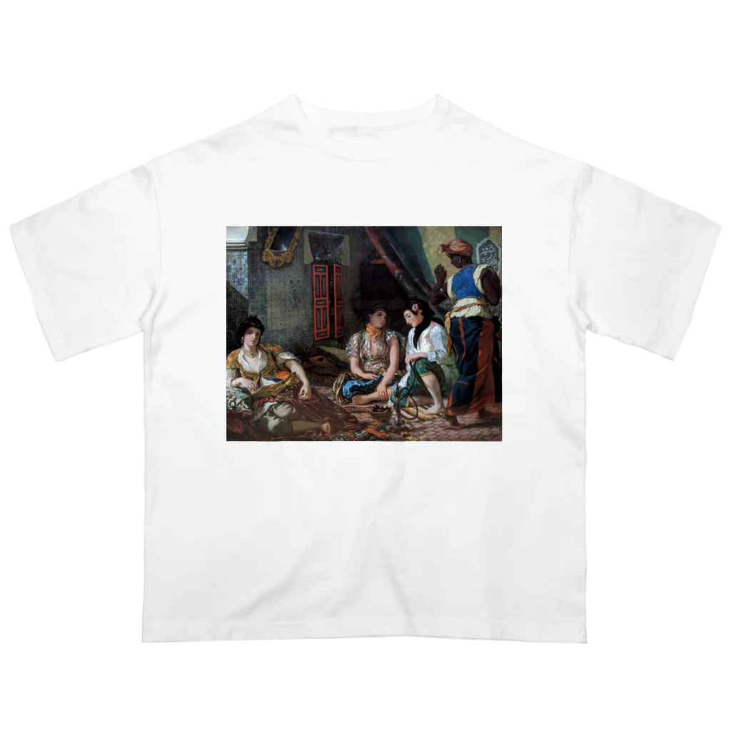 世界美術商店のアルジェの女たち / Women of Algiers in their Apartment オーバーサイズTシャツ