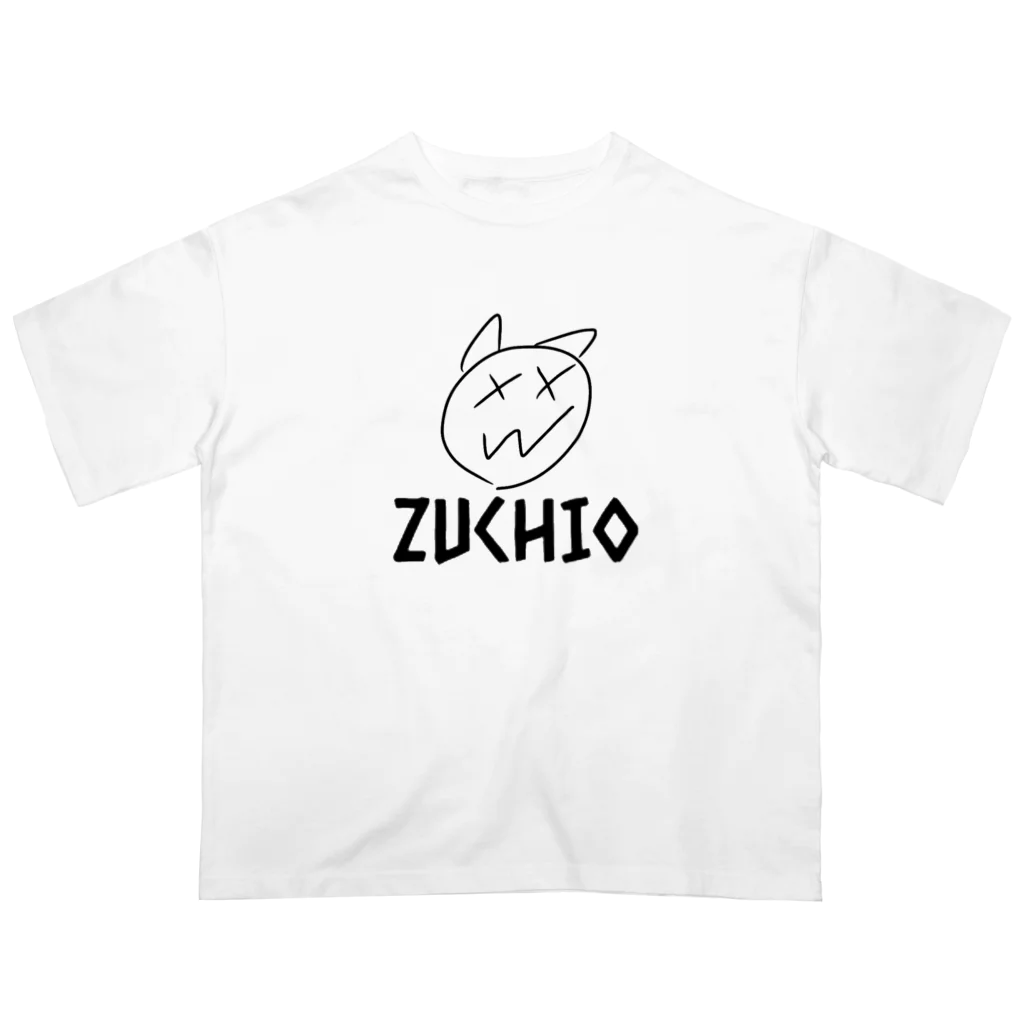 ZUCHIO BRANDの猫蹴りくんstreet Oversized T-Shirt