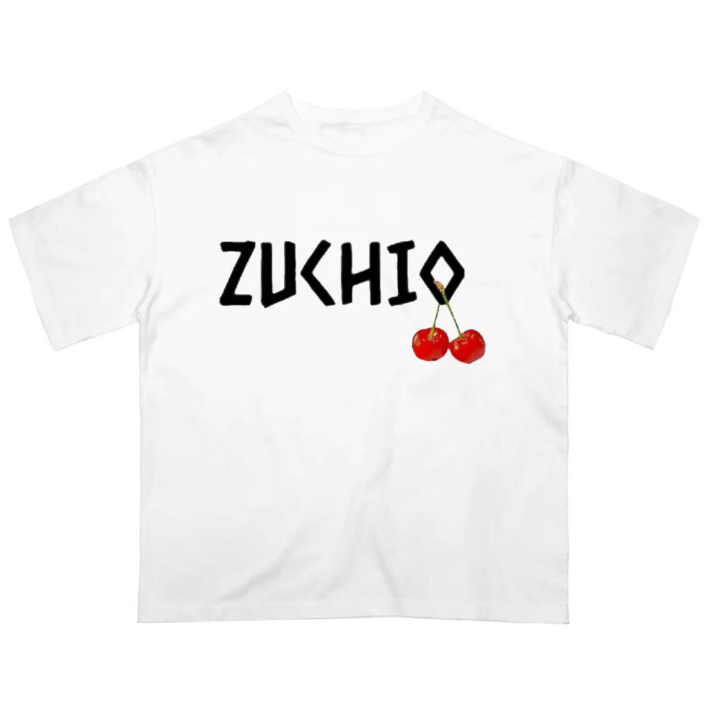 ZUCHIO BRANDのチェリーロゴ(フロントプリント) Oversized T-Shirt